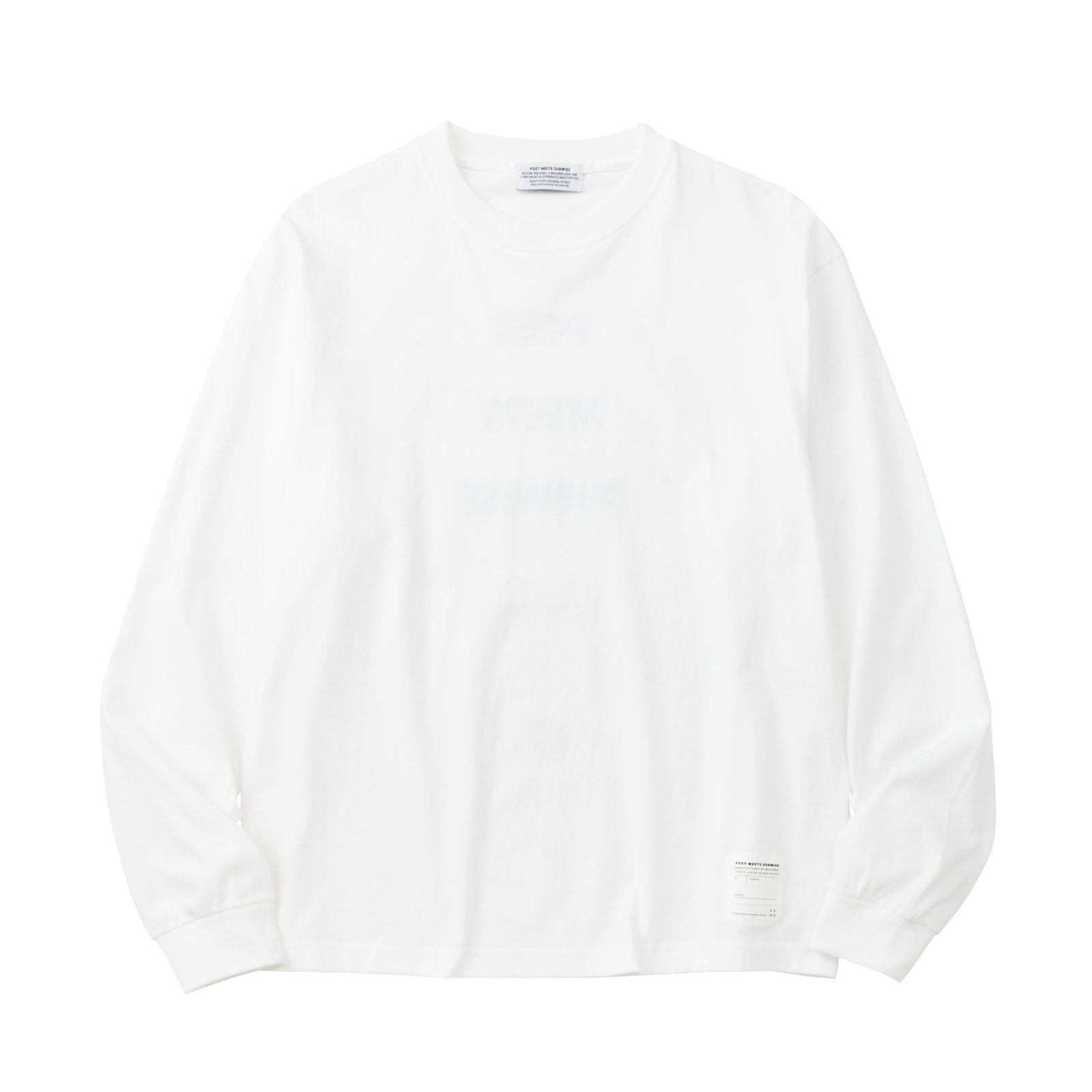 【残り一点】PMD Logo L/S T-shirt