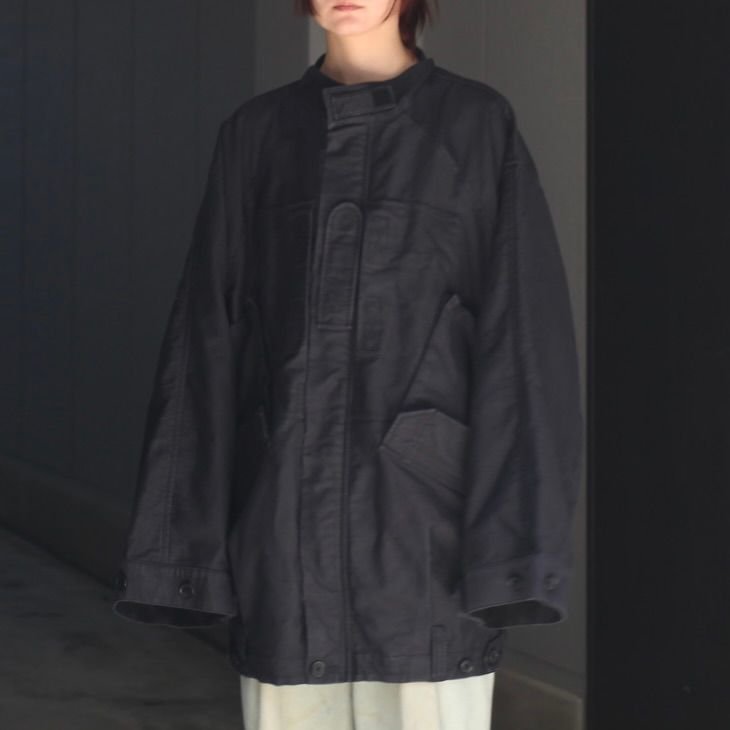 【残り一点】"Inception" Big-Sleeve Mole Skin JKT