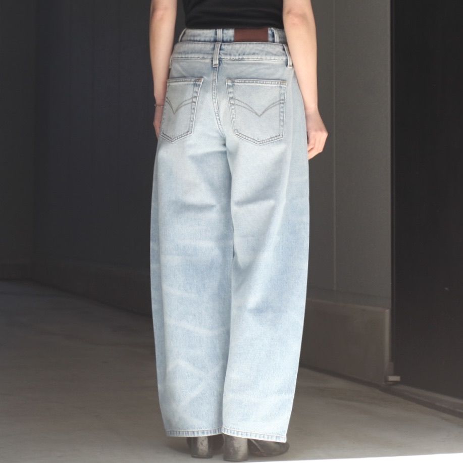 【残り一点】Double Waist Denim Trousers