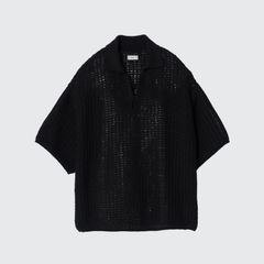 【残り一点】Mesh Knit Skipper Polo Shirt
