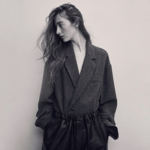 【残り一点】Wool/Cashmere Fleece Single Breasted Jacket