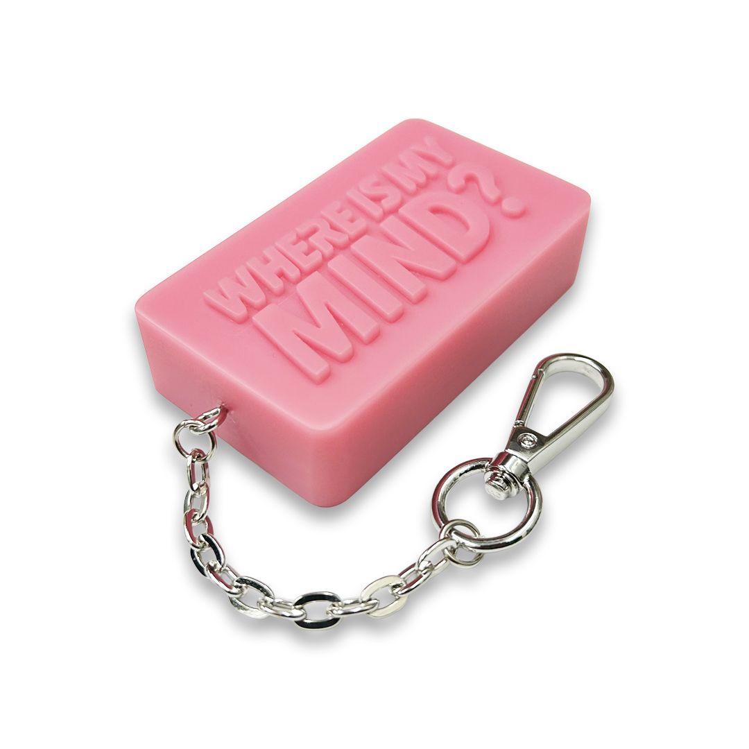 【残りわずか】"WHERE IS MY MIND?" Soap Key Ring