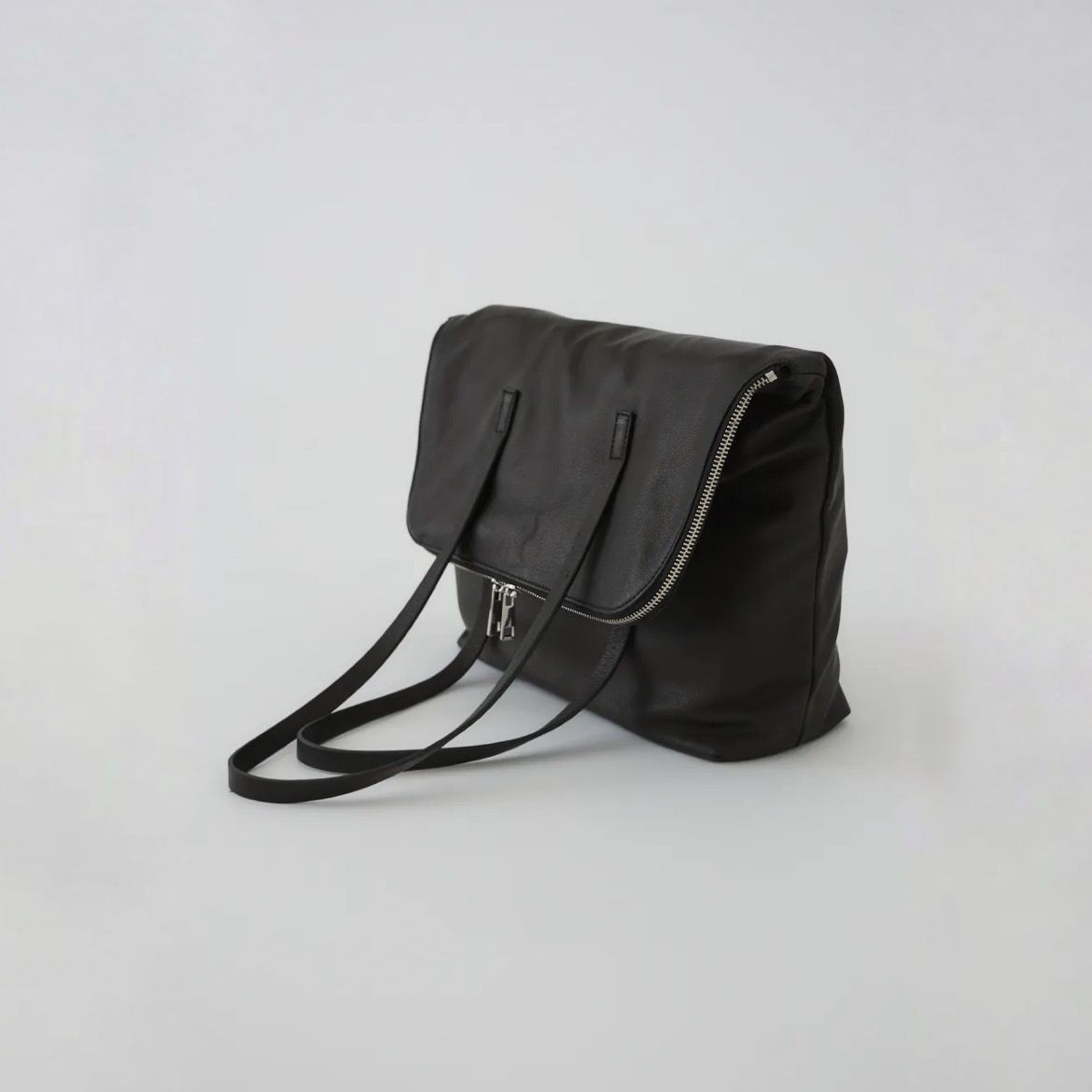 【残り一点】W Zip Leather Bag