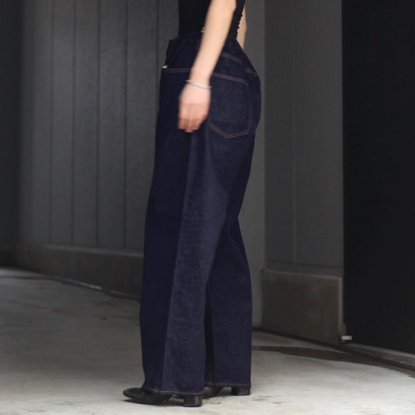 YOKO SAKAMOTO - 【残り一点】Denim 5P Easy Pants(INDIGO) | ACRMTSM