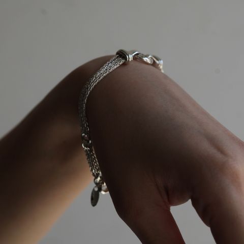 【お取り寄せ注文可能】Circle 3 Chain Bracelet