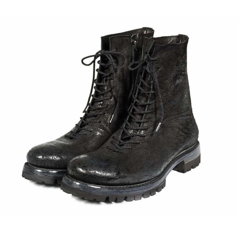 レザー種類 :  CORDOVAN SPLIT(BLACK)
※商品ページ画像のレザー及び、仕様はサンプルとしてご覧ください。