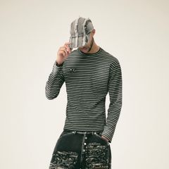 【残り一点】TC Stripe Long Sleeve