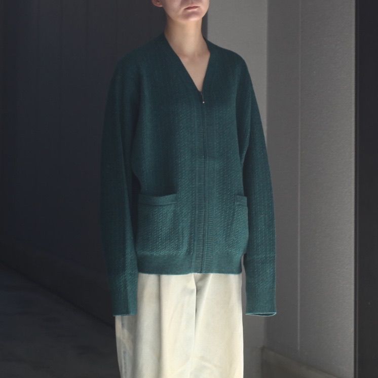 【残り一点】Nep V Zip-up Cardigan