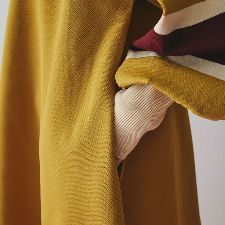 【残り一点】Bi Color Knit One Piece