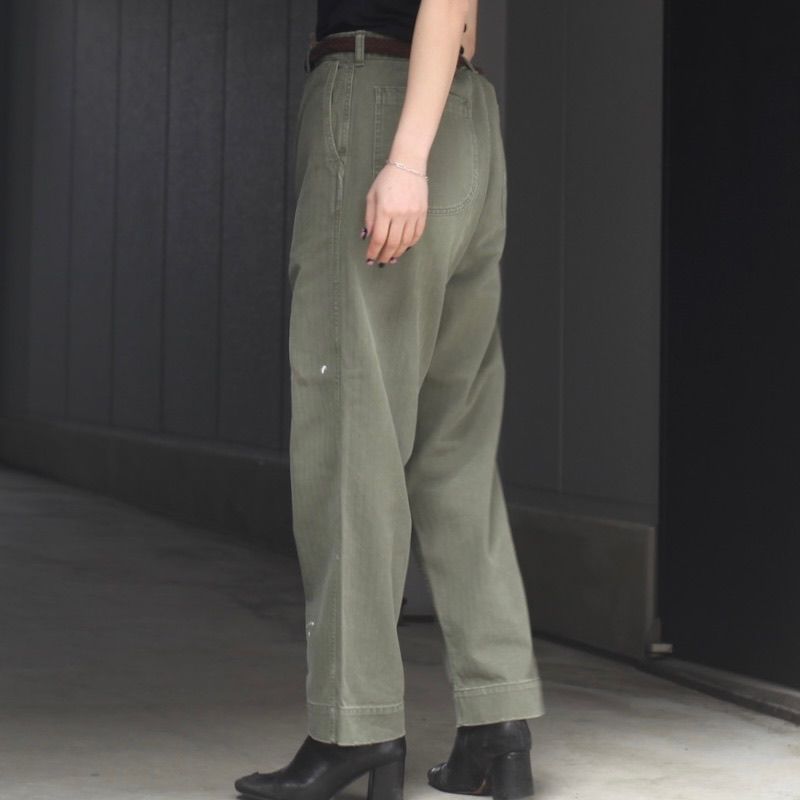 【再販売通知受付可能】USMC HBT Pants