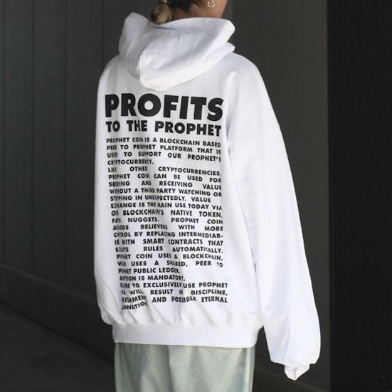 【残りわずか】Prophet Coin Sweat Hoodie