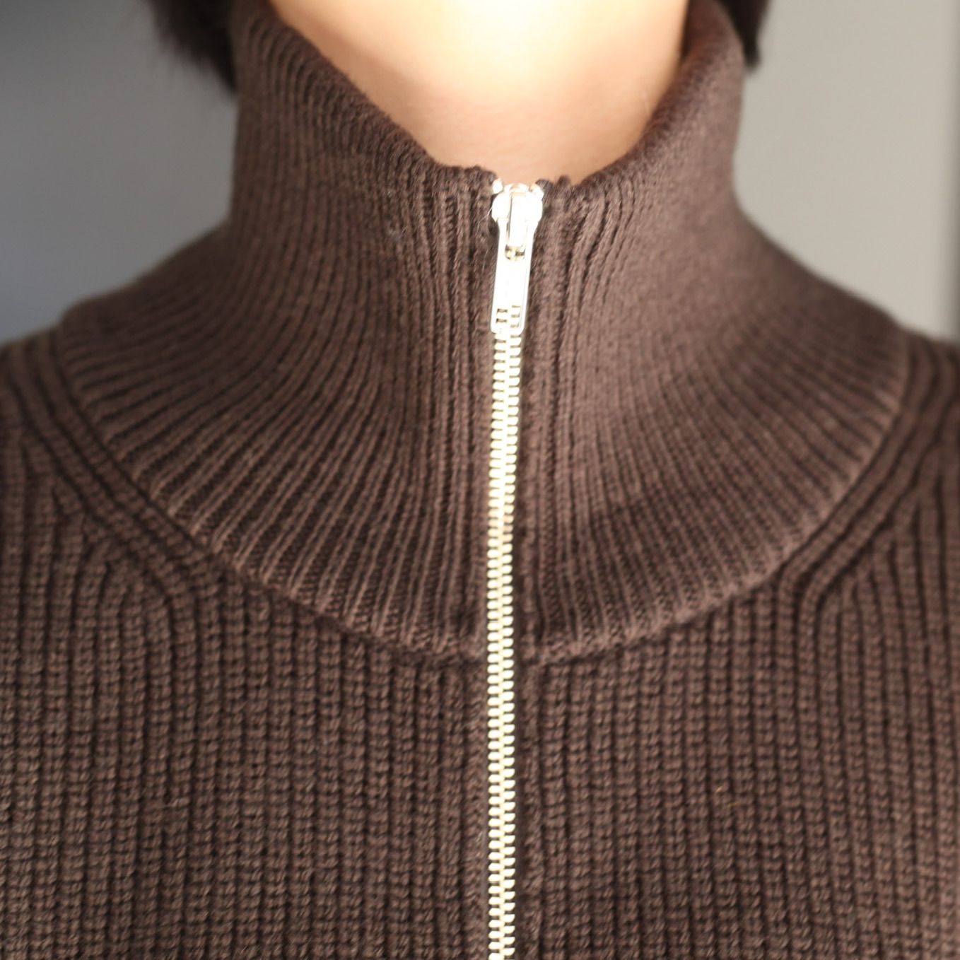 stein - 【残りわずか】Oversized Drivers Knit Zip Jacket | ACRMTSM ...