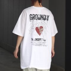 【残り一点】Print Tee(HEART)