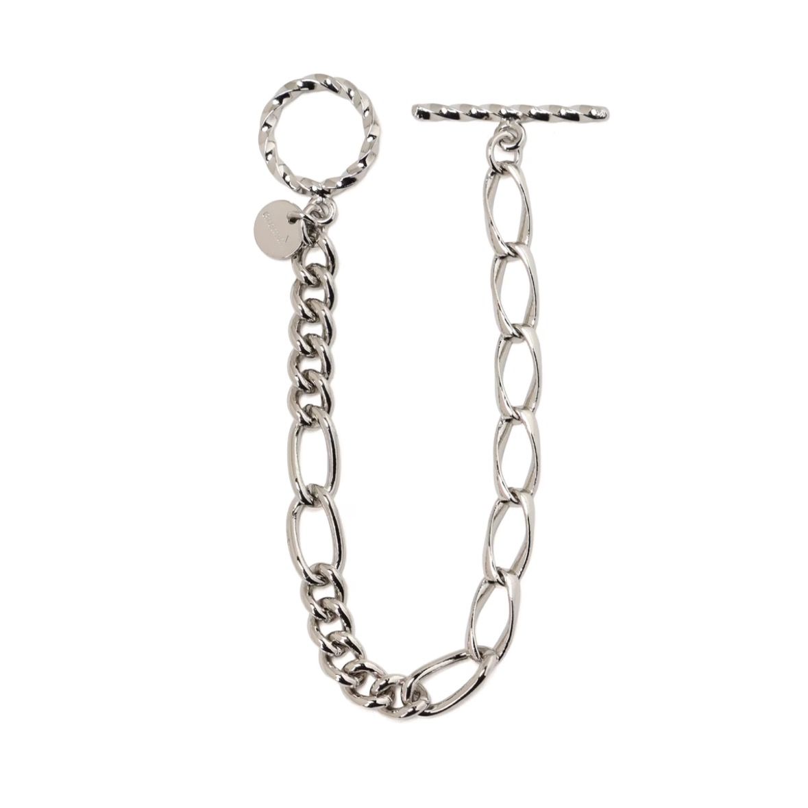 【残り一点】ダブルチェーンブレスレット(SILVER)