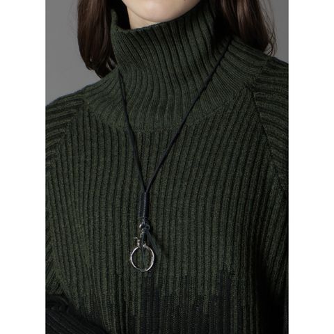 【残り一点】Glass Holder Necklace(BLACK)