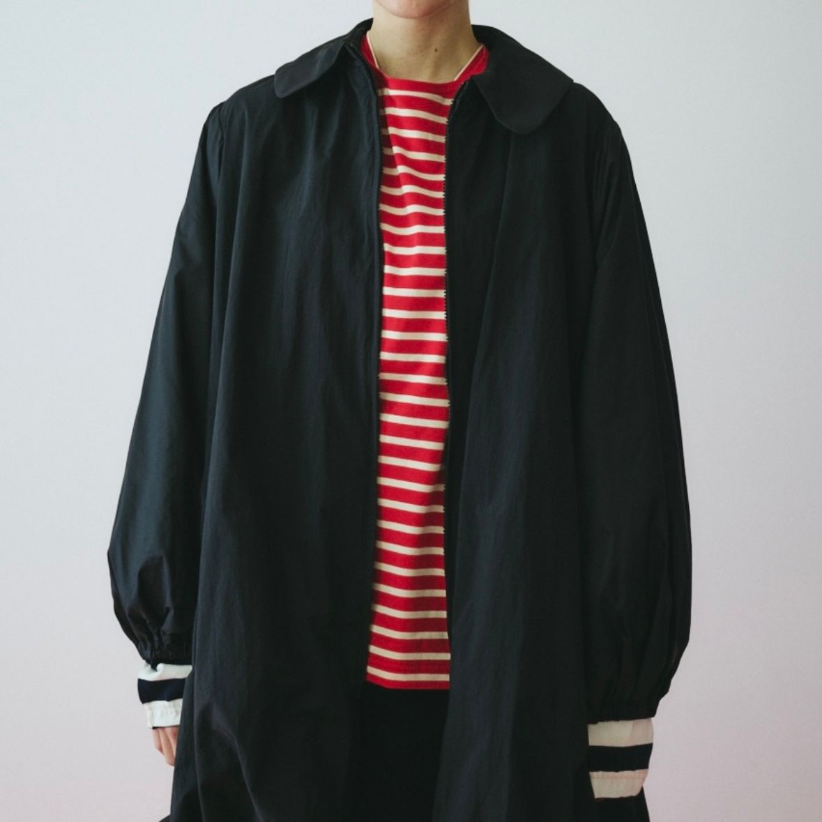 【残り一点】Round Collar Balloon Blouson