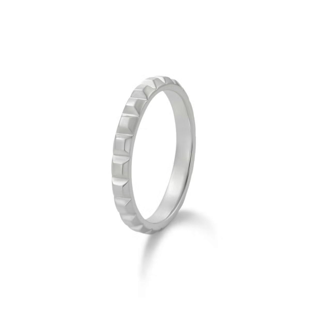 【お取り寄せ注文可能】Flat Studs Ring M(SILVER925)