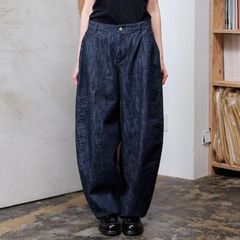 【残り一点】ウォッシュドデニムワイドパンツ