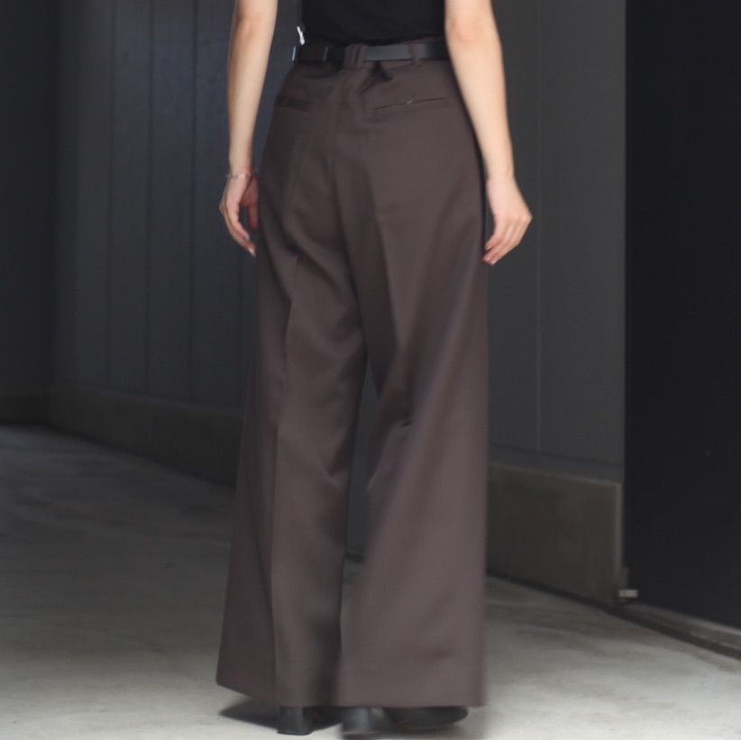 【残り一点】3pleated Wide-leg Trousers