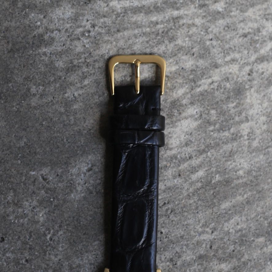 【残り一点】Coussin 12 Croco(MEN/GOLD×BLACK)