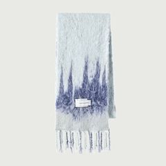【残り一点】Gradient Jacquard Knit Scraf