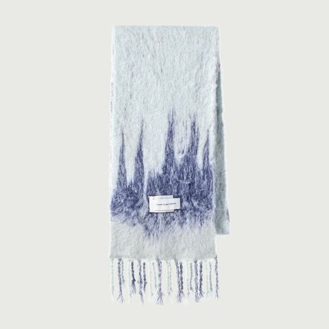 【残り一点】Gradient Jacquard Knit Scraf
