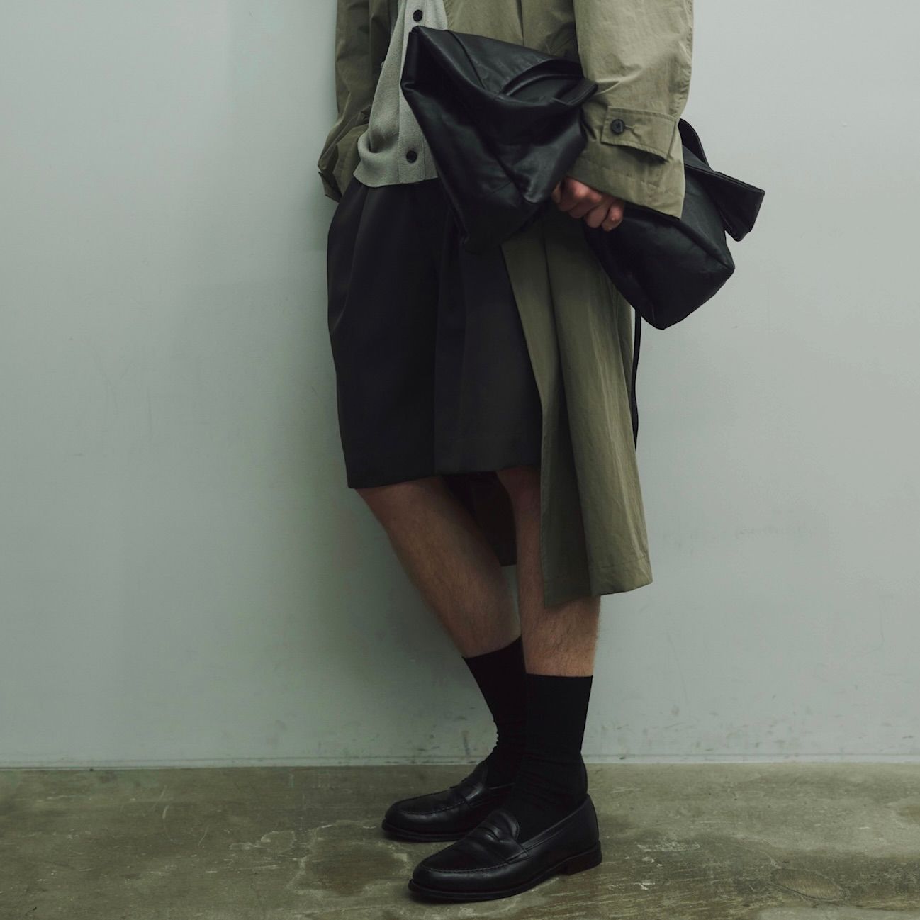 ssstein - 【残り一点】Wide Easy Short Trousers | ACRMTSM