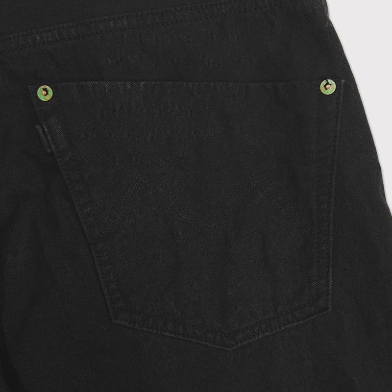 【残り一点】Cut Off Heavy Short Wide Jeans(AGED CANVAS)