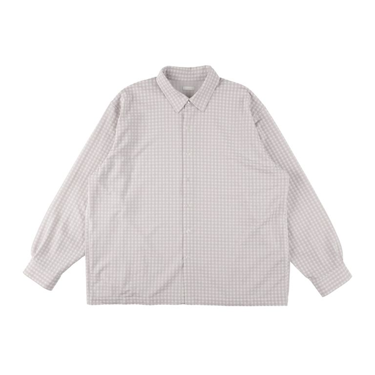 【残り一点】36G Wool Check Balise LS Shirt