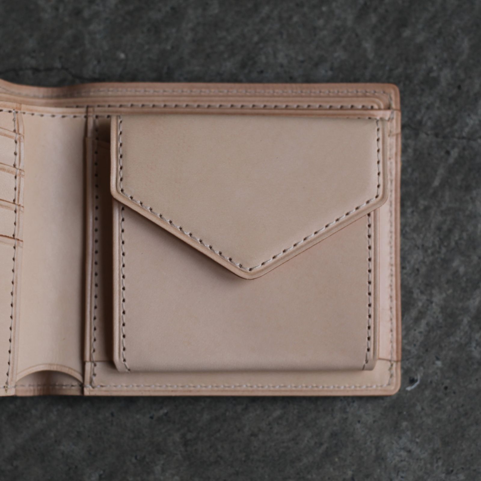 Hender Scheme - 【再販売通知受付可能】Half Folded Wallet(NAVY