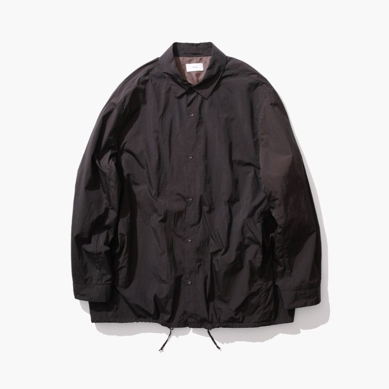 ATON - 【残り一点】Hand Dyed Nylon Shirt Jacket | ACRMTSM ONLINE STORE