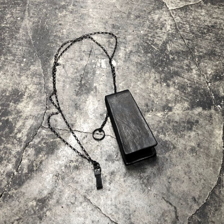 【お取り寄せ注文可能】Trapezoidal Key Case Necklace
