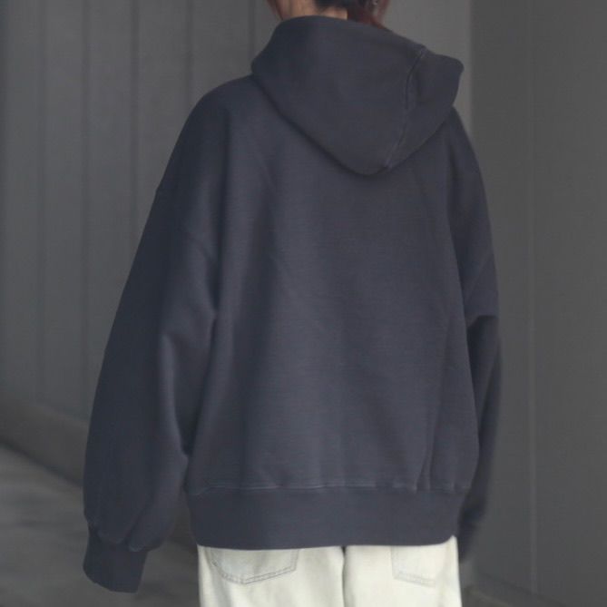 【残り一点】Untwisted Yarn Fade Sweat Hood LS