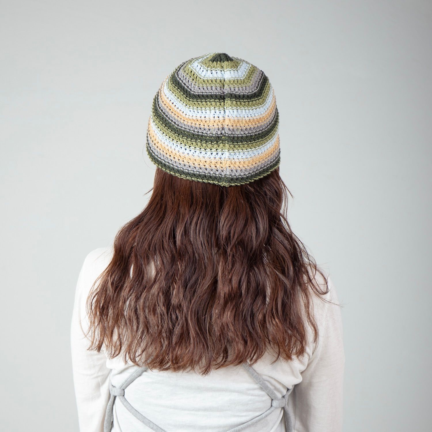 【残り一点】Multi Border Knit Hat