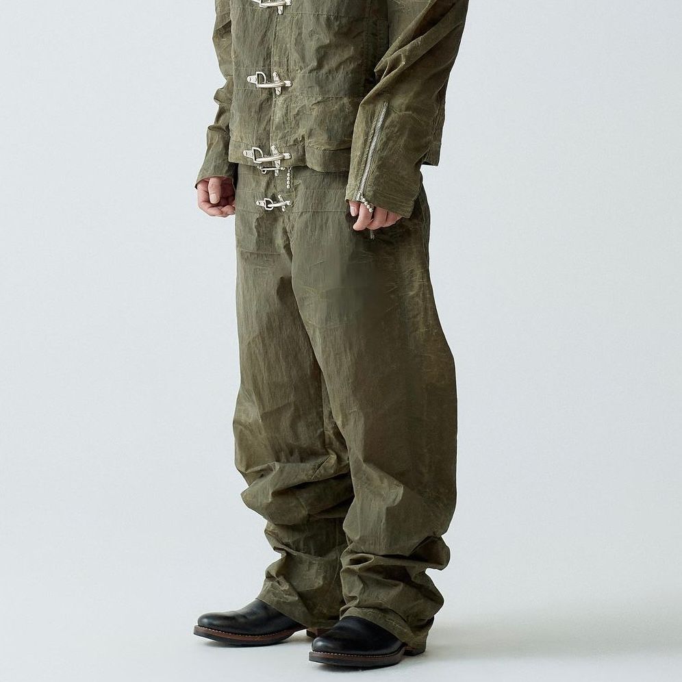 【Thug Club】25SS★ Scarred Bio Soldier Pants Thug Club FW24 Bio Soldier Collection Lookbook | Hypebeast