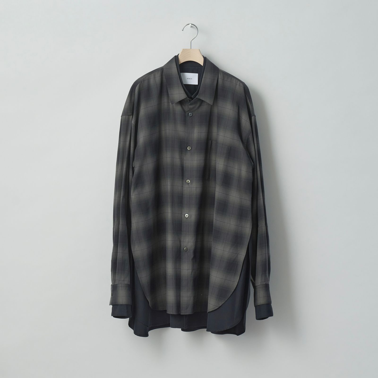 stein - 【残りわずか】Oversized Layered Shirt(KHAKI) | ACRMTSM 