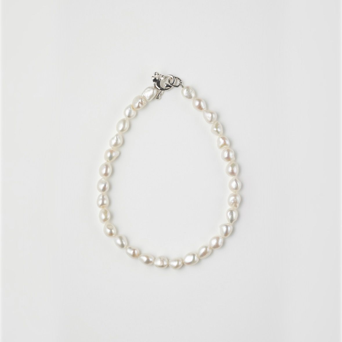 【お取り寄せ注文可能】Baroque Pearl Leaf Classical Necklace