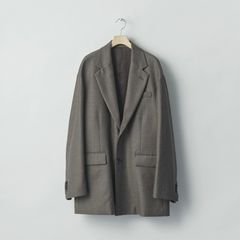 【残り一点】EX. Fine Wool Oversized Single Breasted Long Jacket