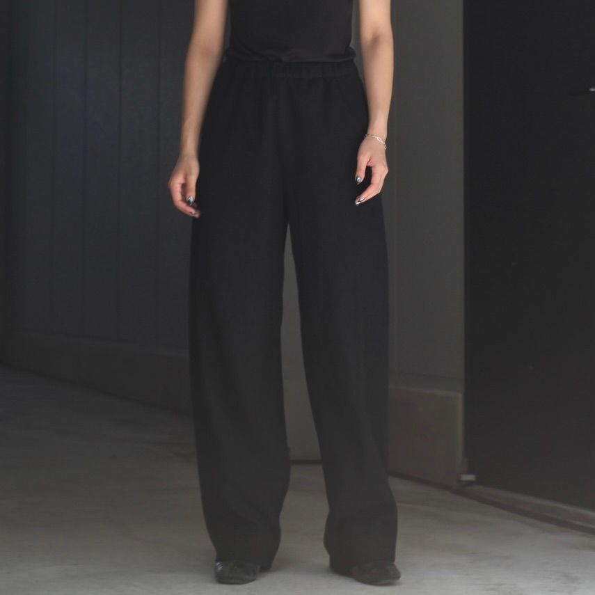 【残り一点】Wool/Cashmere Fleece Easy Twist Trousers