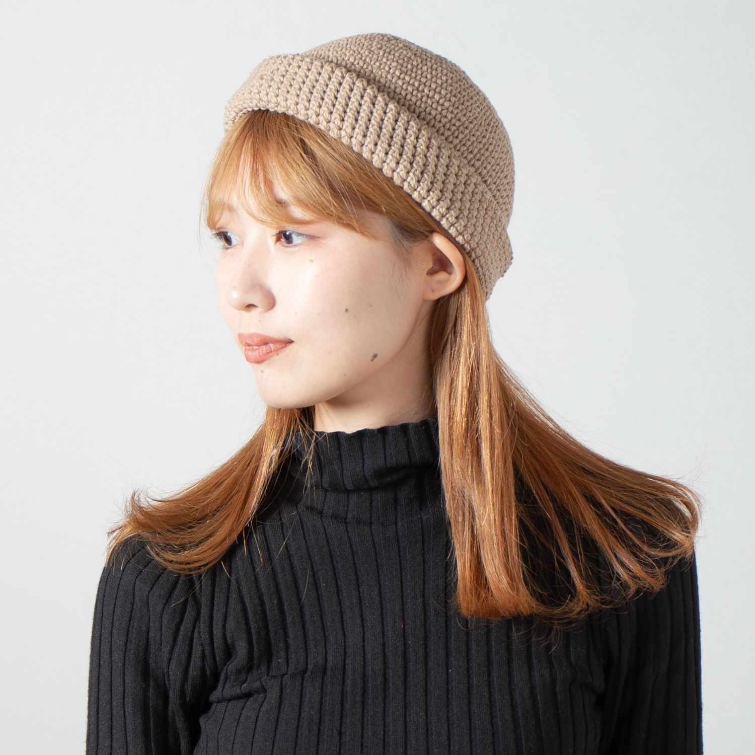 【残りわずか】Hand Knit Crusher Cap