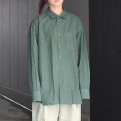 【残り一点】Regular Collar Shirt(MAX HIGH COUNT TYPEWRITER)