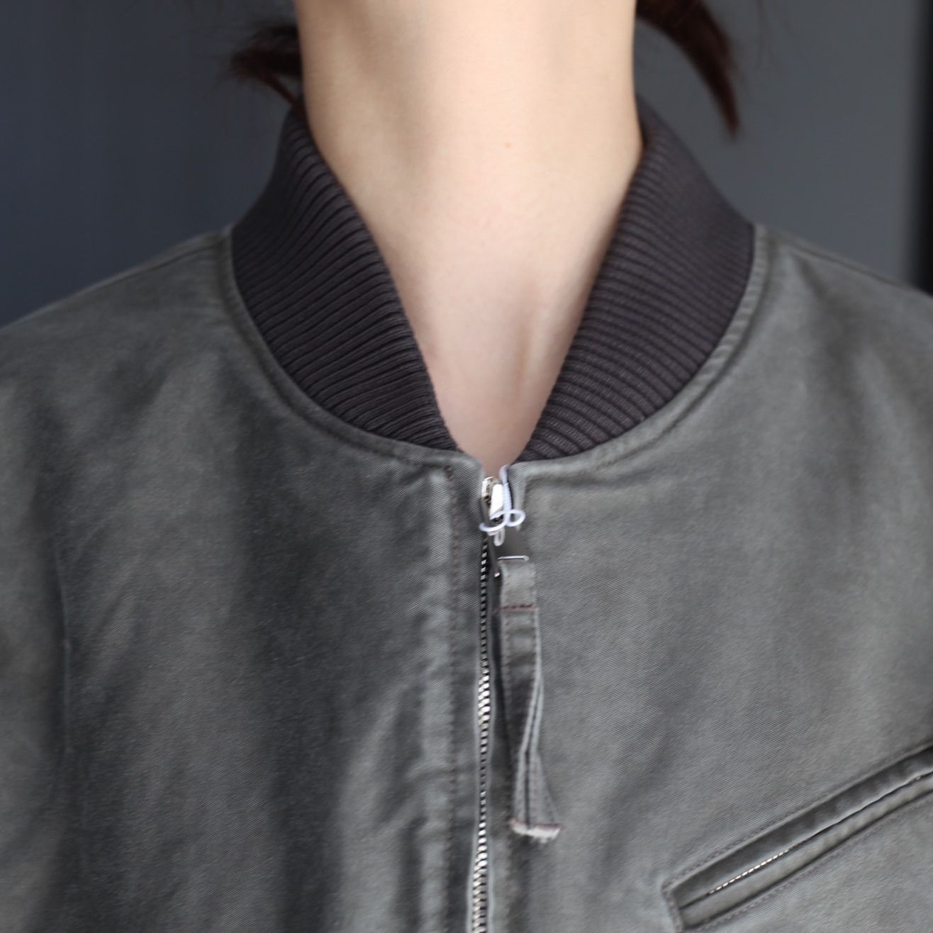 OUAT  BOMBER ボンバージャケット 2ツイード 中古・古着通販】OUAT (オーユーエーティー) BOMBER JACKET