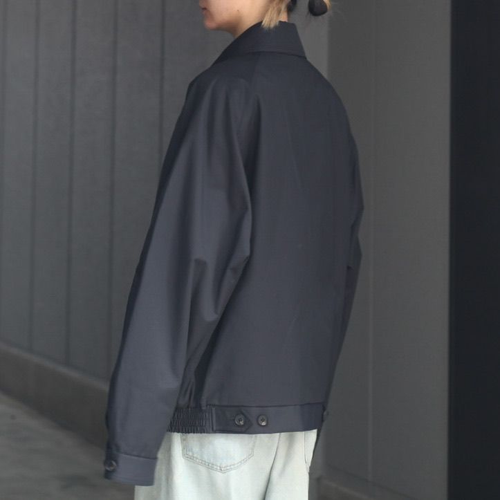 【残りわずか】Oversized Harrington Zip Jacket(COTTON) - S