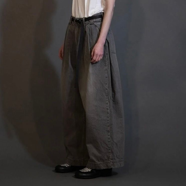 【残り一点】12OZワイドデニムパンツ(USED)