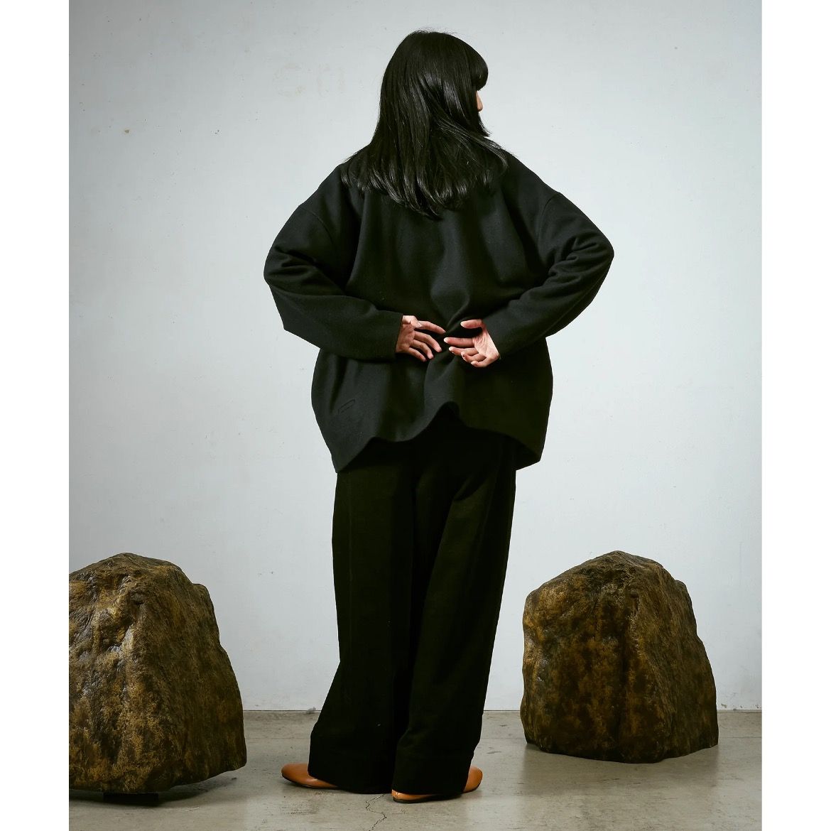 【残り一点】メルトンBIGハーフコート