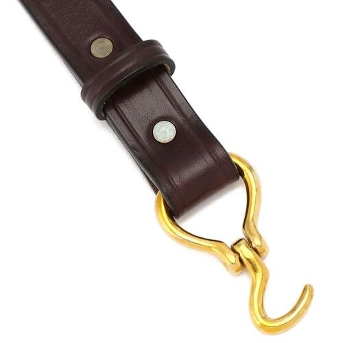 TORY LEATHER - 【残りわずか】Mini Hoof Pick Belt(BLACK×BRASS