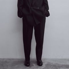 【残り一点】W/R/SI Double Weave Long Wide Trousers
