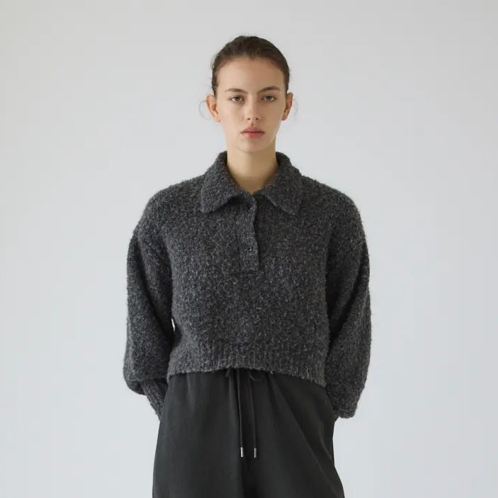 【残り一点】Boucle Short Knit