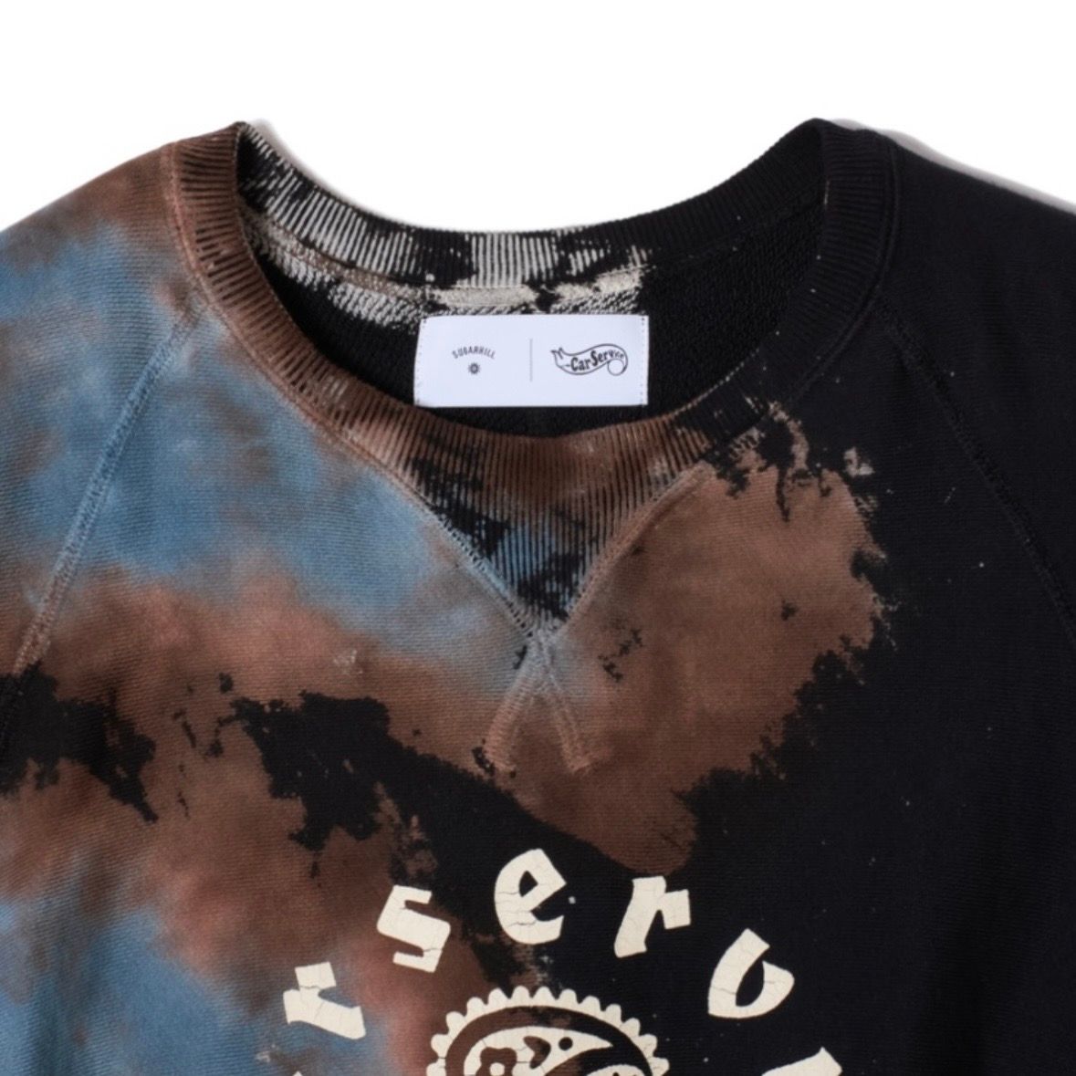 【残り一点】"CS" Melt Dye Sweat Pullover