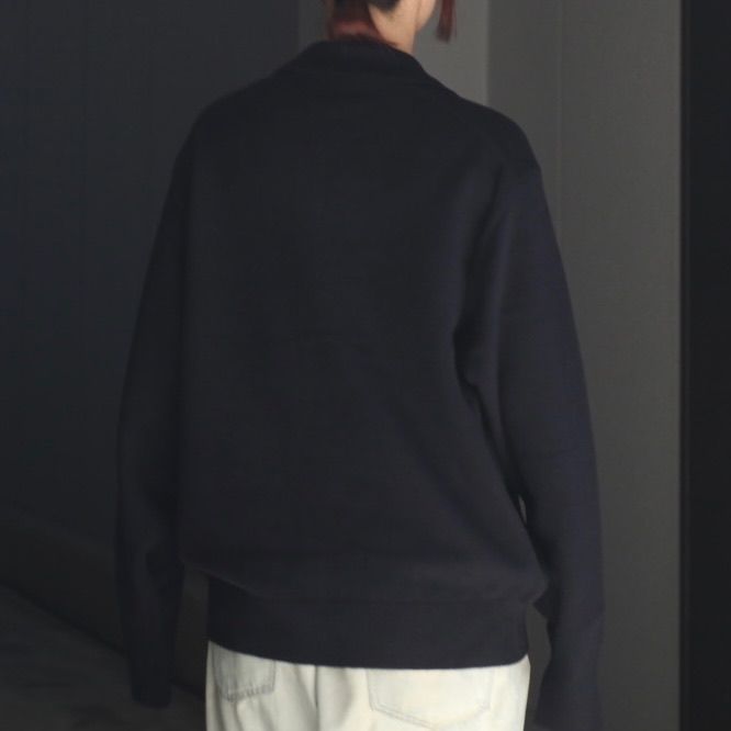 【残りわずか】Extra Fine Wool Knit Skipper LS